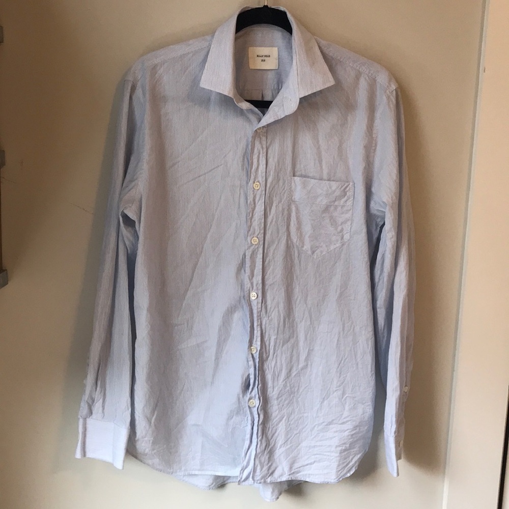 Billy Reid Blue/White Shirt